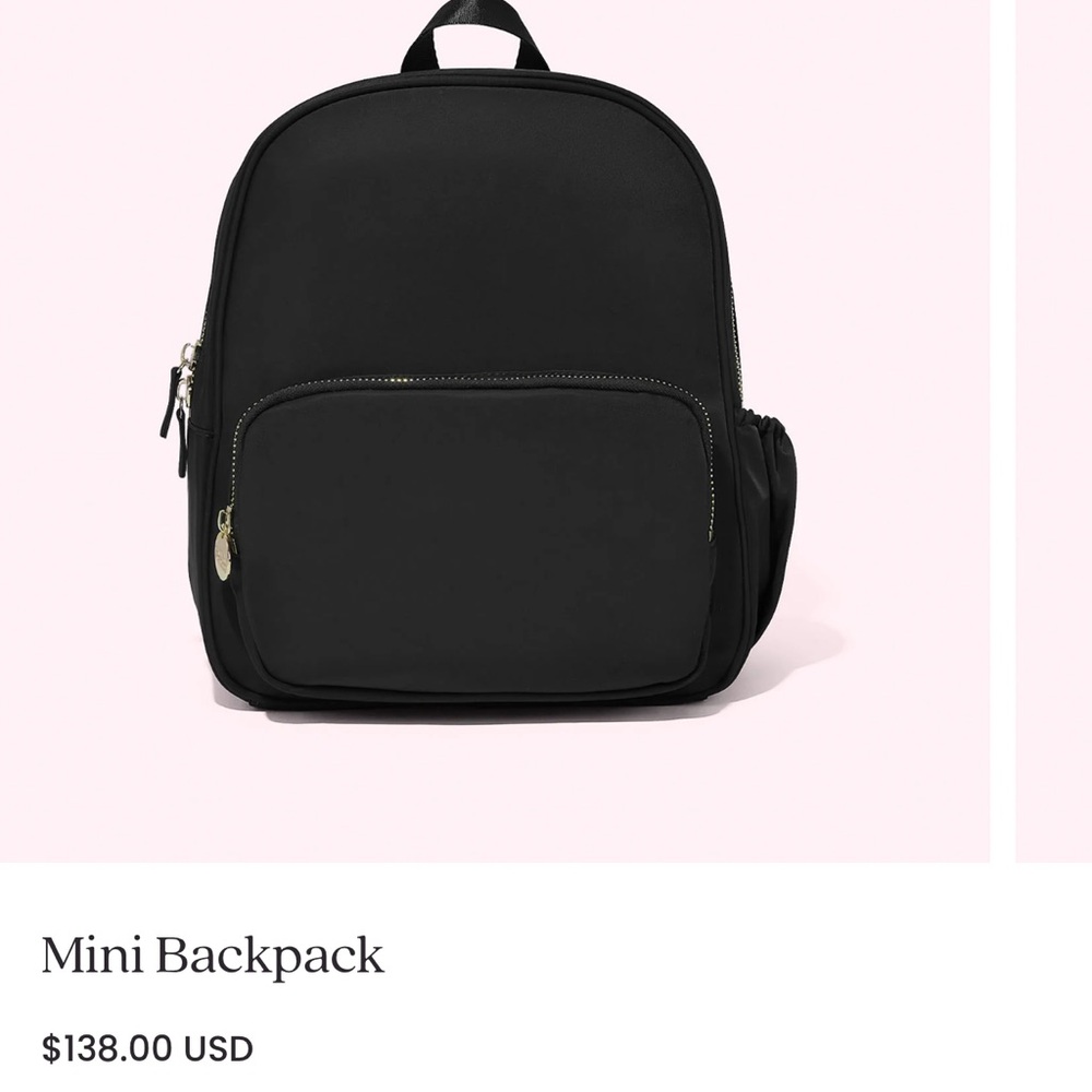 Stoney Clover Mini Backpack in Black Noir